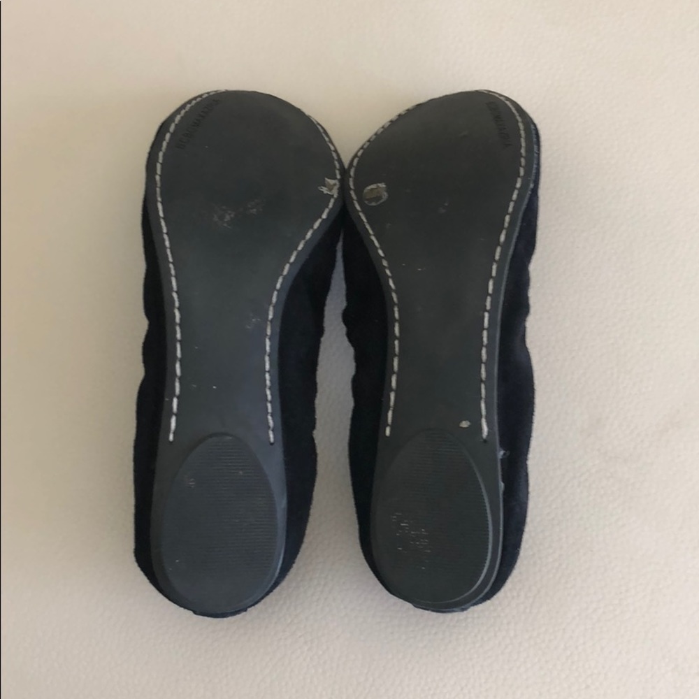 Black BCBGMaxAzria flats with gems - Picture 3 of 5